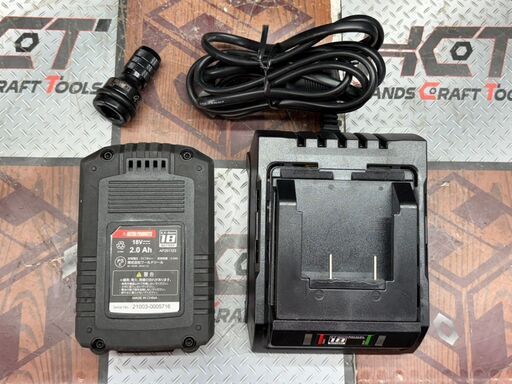 【中古】アストロプロダクツ IW876-350N-S 充電式1/2DRインパクトレンチセット バッテリ×1・充電器付き【ハンズクラフト