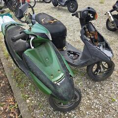 不動車2台セット　レッツ2　セピア　千葉県より　配達可能です！の画像