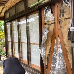 窓サッシ　欄間付の画像