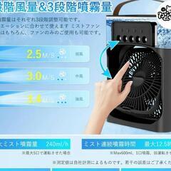 ミストファン送風機の画像