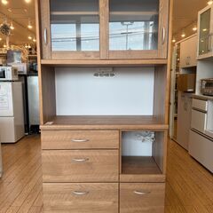 近藤産業　２枚扉食器棚【トレファク桶川店】