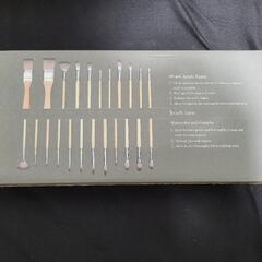 画材セット 水彩パレット＆ペイントブラシ＆透明水彩絵の具＆キャンバス＋色鉛筆の画像