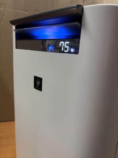 2021年製 SHARP 加湿空気清浄機 KI-LS50-W デジタル湿度表示