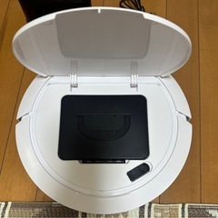 ロボット掃除機本体 ホワイト オレンジの画像