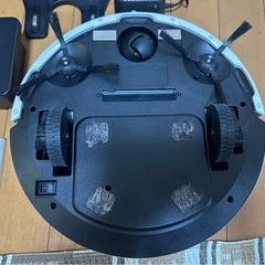ロボット掃除機本体 ホワイト オレンジの画像