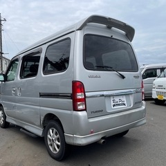 総額19.8万円 スズキ エブリィワゴン ジョイポップターボPZ 車検2年 電格ミラー オートステップの画像