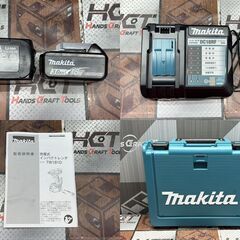 【中古】マキタ TW181DRFX 充電式インパクトレンチ 18V バッテリ×2・充電器付き【ハンズクラフト佐賀】の画像