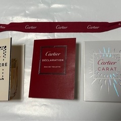 Cartier 香水サンプルセットの画像