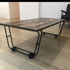 値下げしました　ビンテージテーブル美品ですの画像