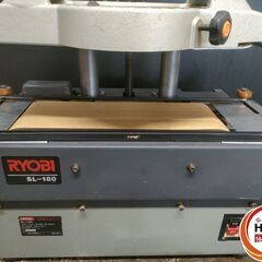 【中古】 RYOBI　小型超仕上げカンナ　SL-180　リョービ　電動カンナ　小型　研磨機　DIY　フットスイッチ付きの画像