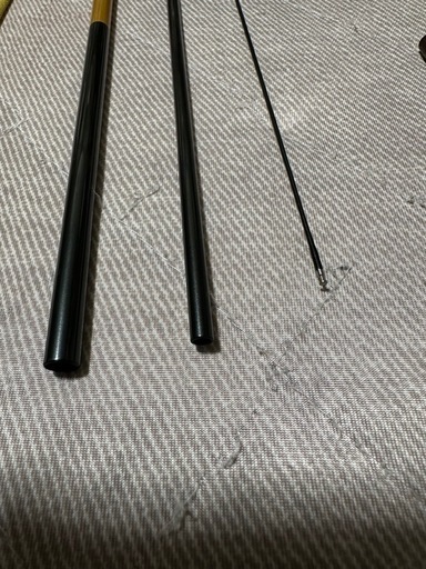 ヘラ竿　朱紋峰　本造り　8尺