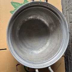 業務用アルミ鍋　炊き出し　両手鍋の画像