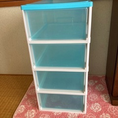 4段  引き出し 棚  収納 ケース の画像