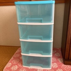 4段  引き出し 棚  収納 ケース 
