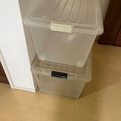 衣装ケース　2つセットの画像