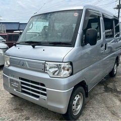 【支払総額12.8万円】h25年式ミニキャブバン4WD 5速MT...