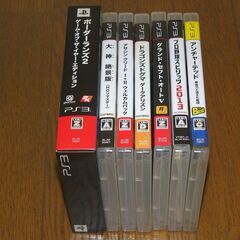 中古PS3ソフト7本セットの画像