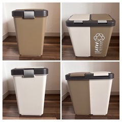 コーナン LIFELEX ２分別プッシュペール 10L+10Lの画像