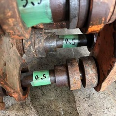 フォークグラブ重機　ユンボの画像