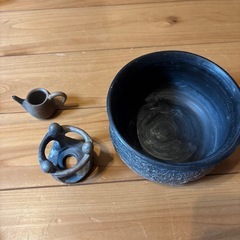 土器の里佐野　茶器3点セット