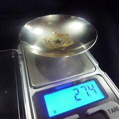銀杯 純銀 札幌市記念品 約27.4g 直径 約6cm 箱付き コレクション 中古 札幌市東区 新道東店の画像