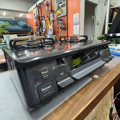 USED ガスコンロ パロマ 2022年製 プロパン用