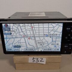532 作動品 トヨタ純正HDDナビ　NHDT- W59