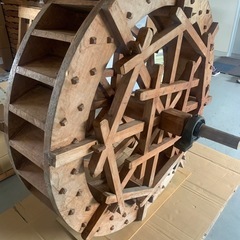 水車　昭和の手作り作品の画像