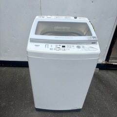 アクア8キロ洗濯機　2022モデル