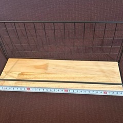 【新品未使用】壁掛けラックの画像
