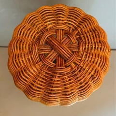 ハンドメイド☆ラタン☆帽子トルソーの画像