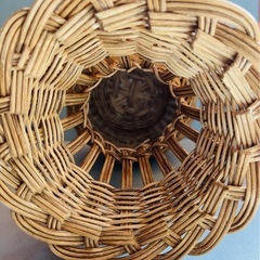 ハンドメイド☆ラタン☆帽子トルソーの画像