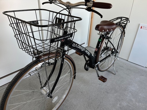 【受付終了】美品‼️ほとんど使用してません。a.n.design works自転車27インチ