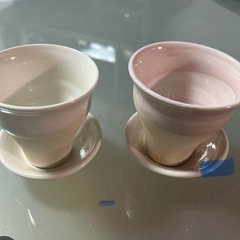 ペアマグカップ湯呑みソーサーセット