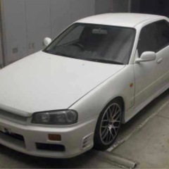R34 スカイライン ターボ 5速
