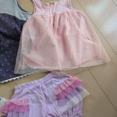6月にて処分予定 女の子洋服まとめ売り　80〜90　キッズ　トップス　の画像