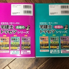 宅建士過去問2冊
セットの画像