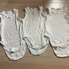 ベビー肌着　薄手　夏用　3枚セット