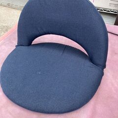 A-1155　座椅子　ネイビー　紺