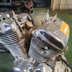 HONDA STEED400 エンジンの画像