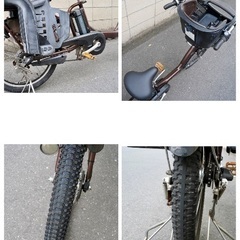  {受付中}🔴⭐️超特価⭐🔴電動自転車 ブリヂストン 20インチ 子供乗せ アシスト 中古 9042204の画像
