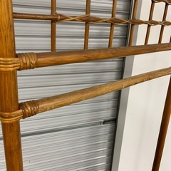 店舗・出張買取実施中★ラタン　ハンガーラック　衣装掛けの画像