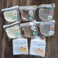 くまの離乳食プレート、冷凍トレー