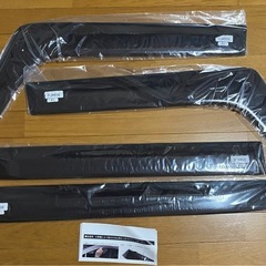 新品エヌボックスカスタムドアバイザー