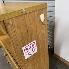 店舗・出張買取実施中★キャビネット　木製　電話台　リビングチェストの画像