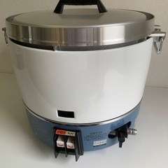 未使用品 リンナイ 都市ガス 業務用ガス炊飯器 6L 3.…