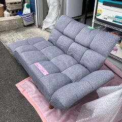 🌟文章お読みください🌟A-1158　コンパクトソファ　グレーの画像
