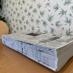 新聞紙5キロ　窓拭き、ペットシート、野菜の保存の画像