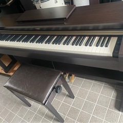 中古美品YAMAHA YDP-162R電子ピアノ88鍵盤 ニューダークローズウッド調 2015年製 の画像