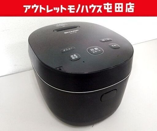 シャープ IH炊飯ジャー 2020年製 5.5合炊き KS-HF10B-B ブラック  ☆ 札幌市 北区 屯田☆ 札幌市 北区 屯田